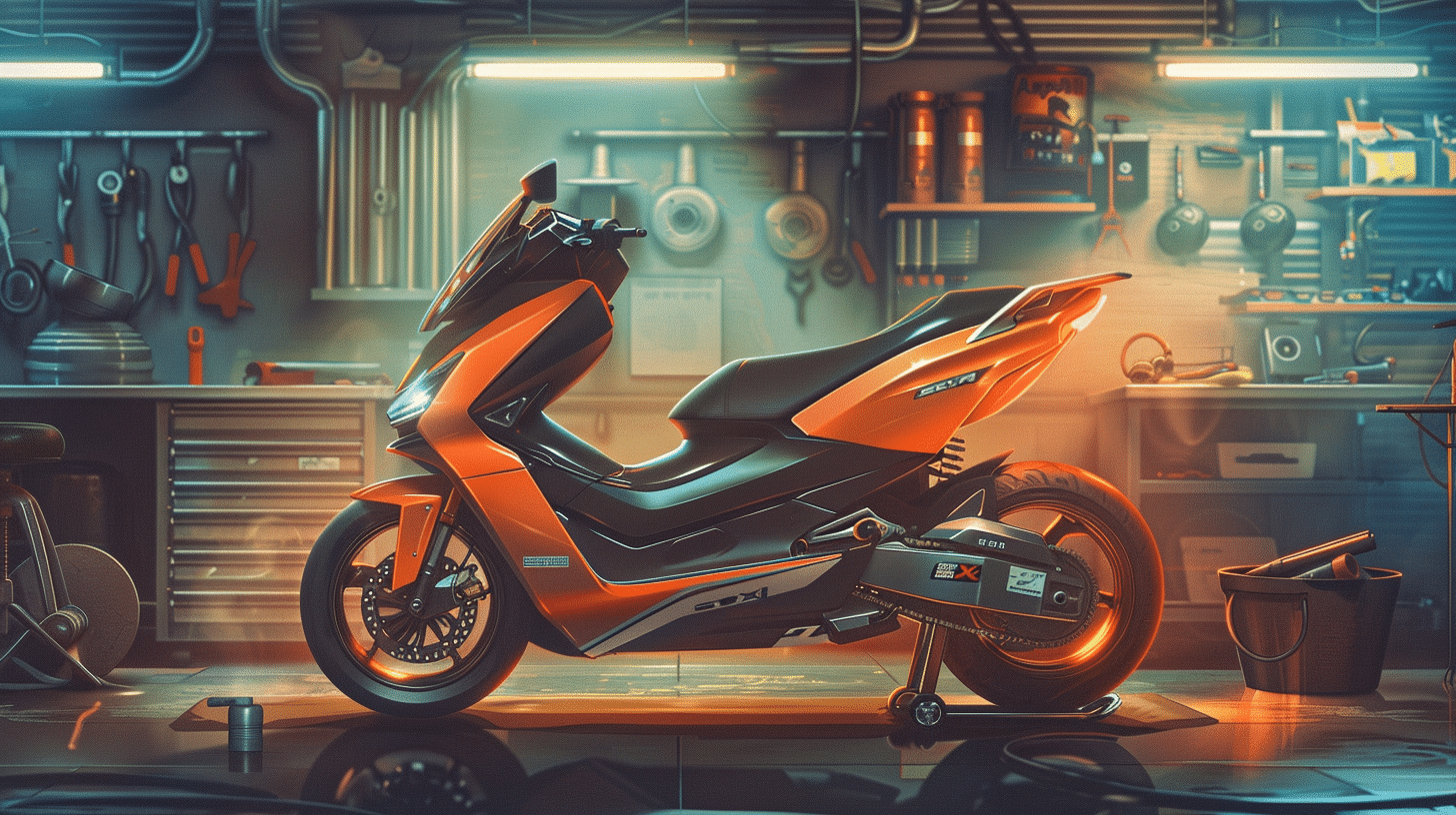 Débrider Aprilia SXR