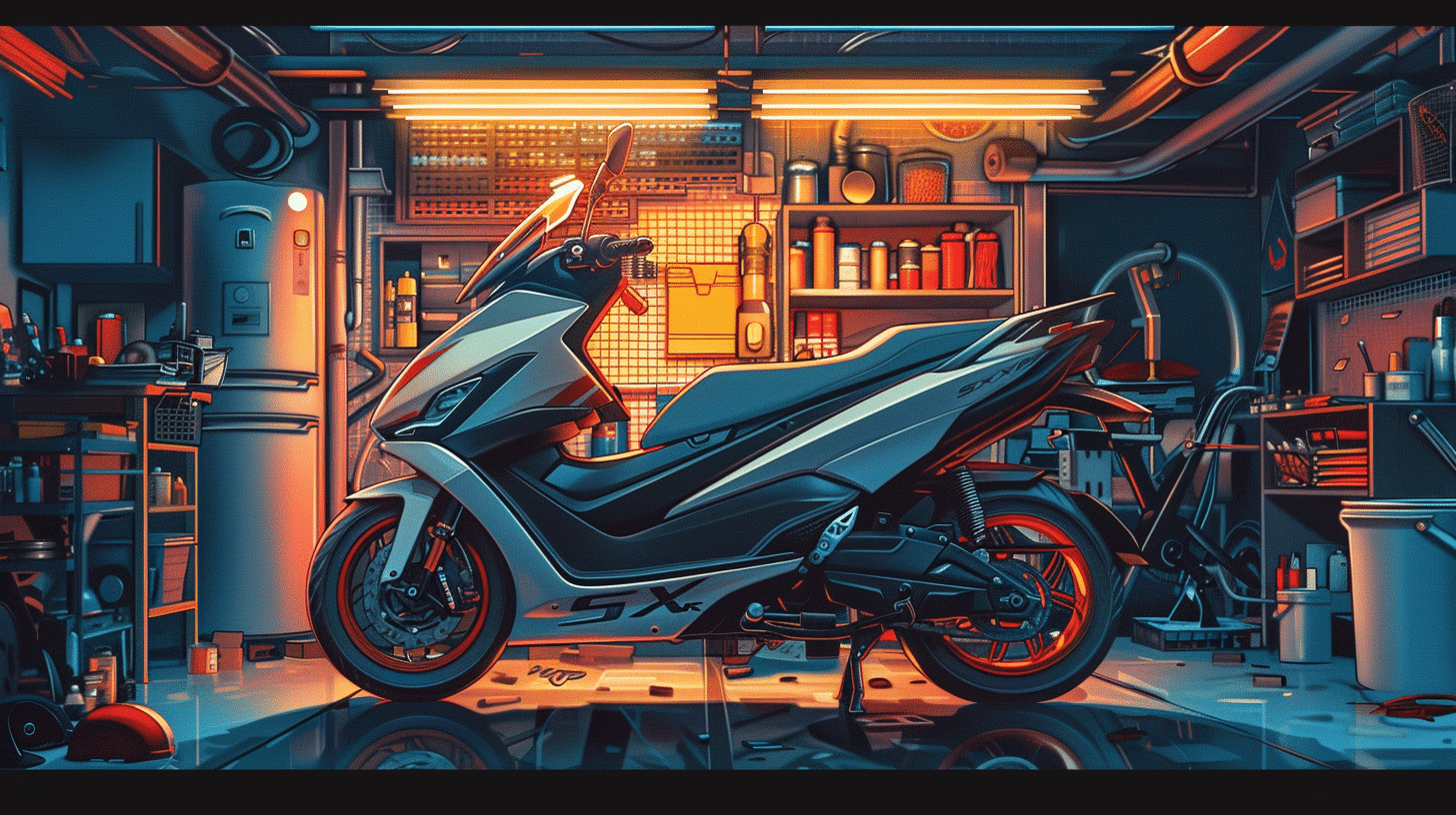 Débrider Aprilia SXR